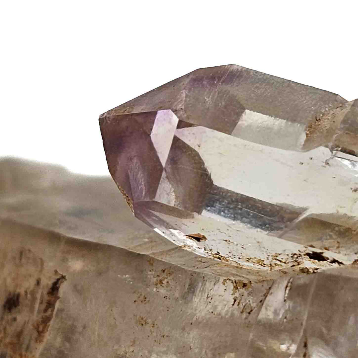 Ametrine specimen from Hail Mary Pocket, Harrison Lake, British Columbia, Canada.