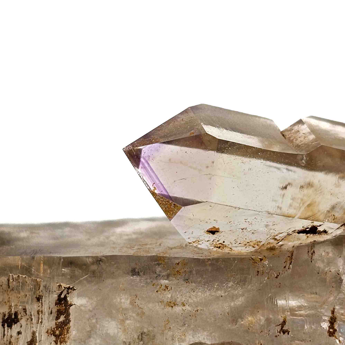 Ametrine specimen from Hail Mary Pocket, Harrison Lake, British Columbia, Canada.
