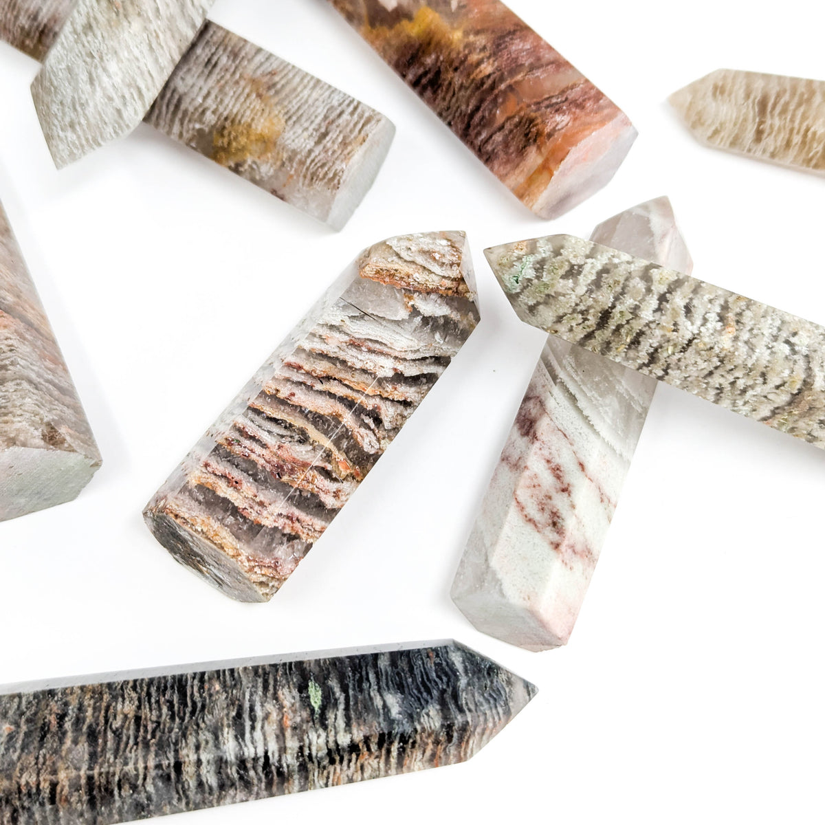 1000 Layer Quartz obelisk from Brazil.