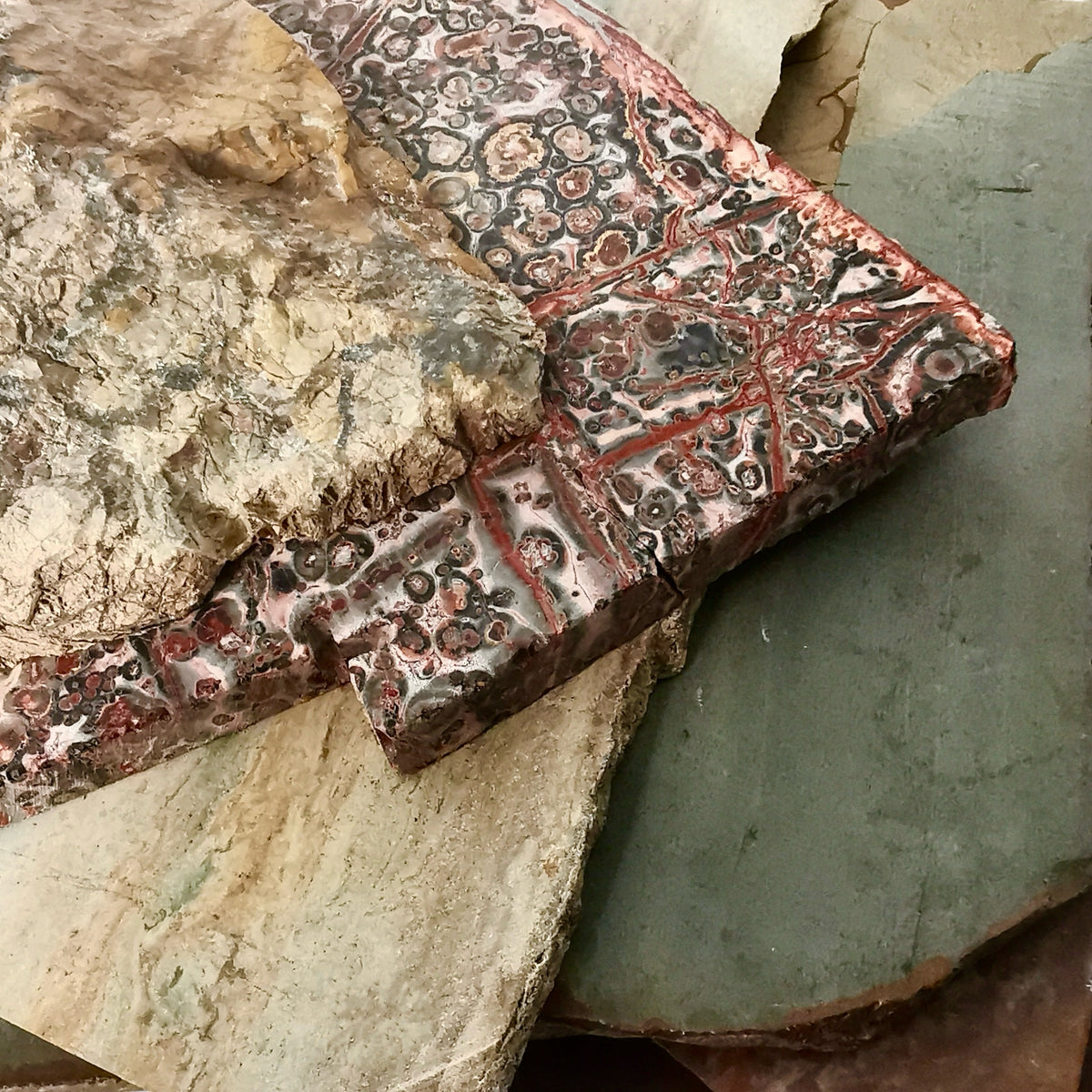 Assorted lapidary slab, agate and jasper, photo 1 of 10
