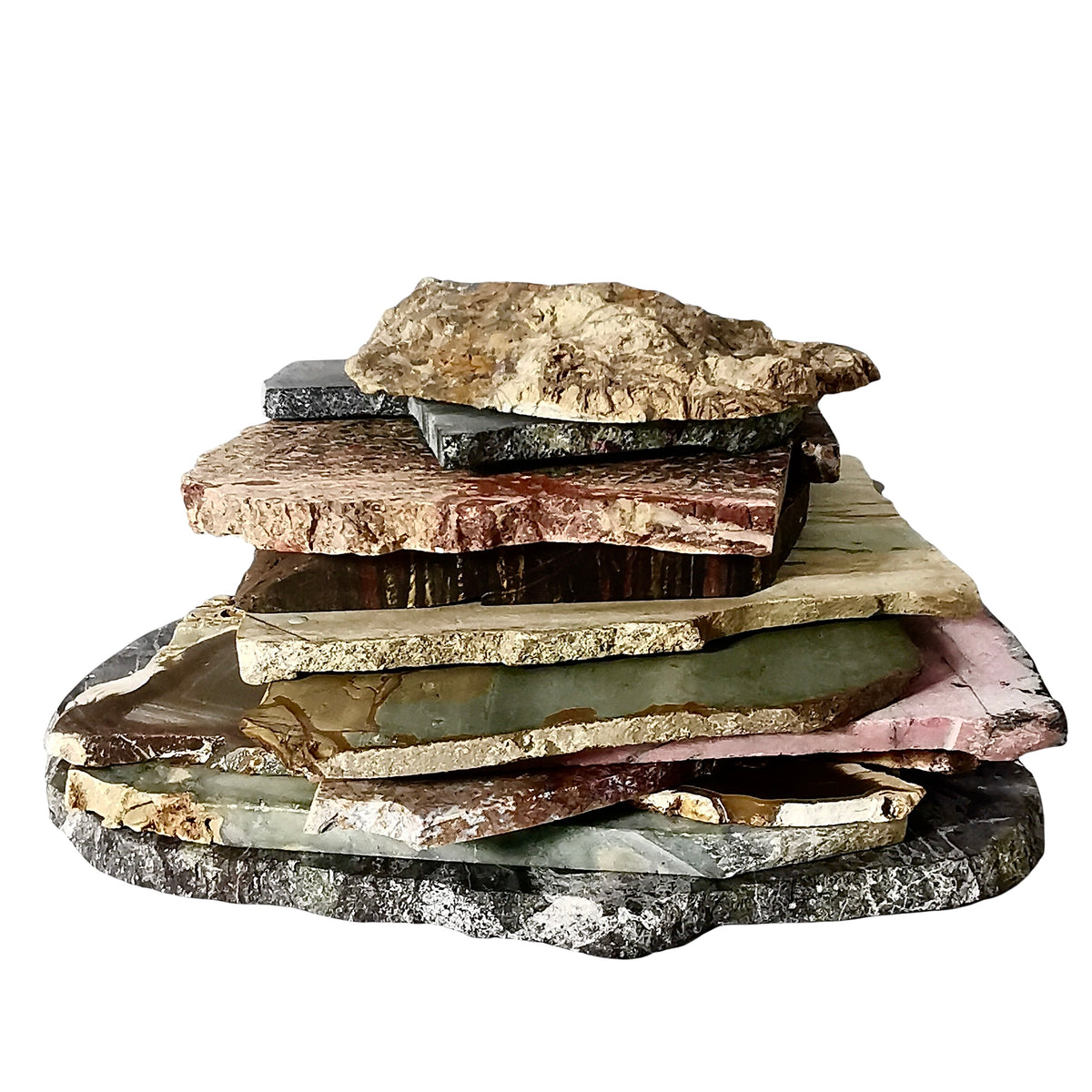 Assorted lapidary slab, agate and jasper, photo 6 of 10