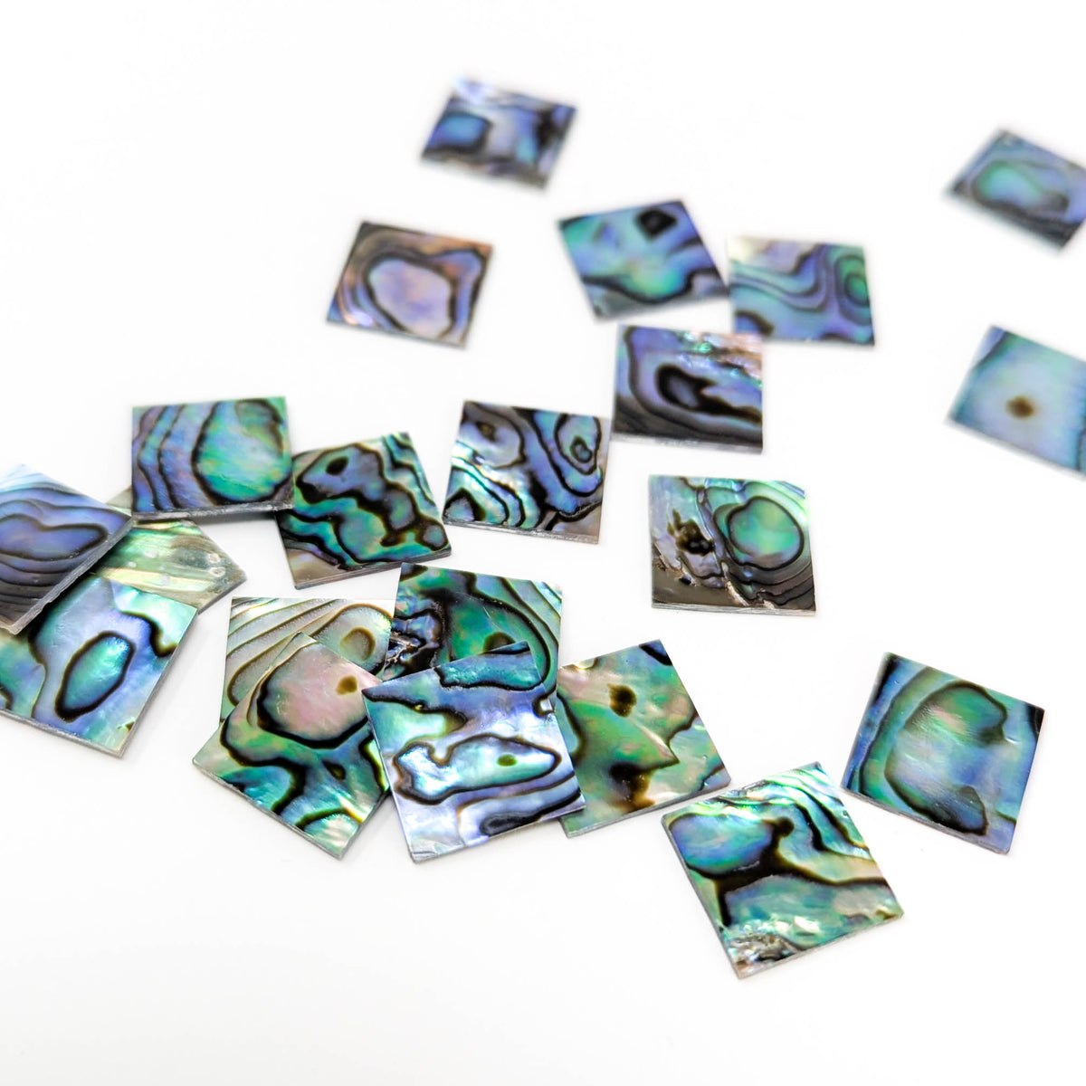 Abalone Shell square sheets.