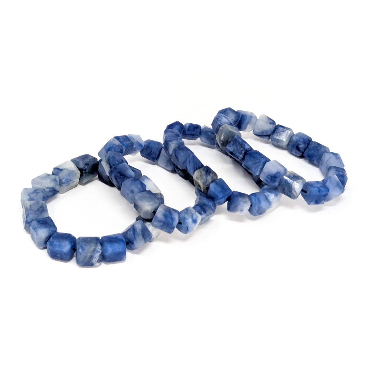 Afghanite bead bracelet: three bracelets