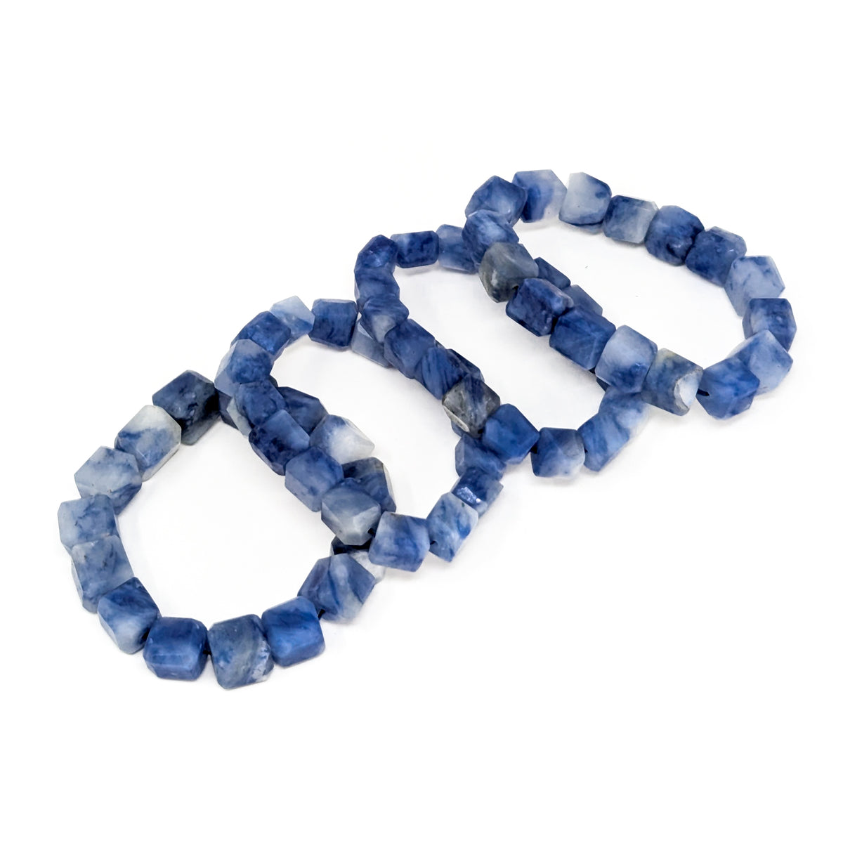 Afghanite bead bracelet.