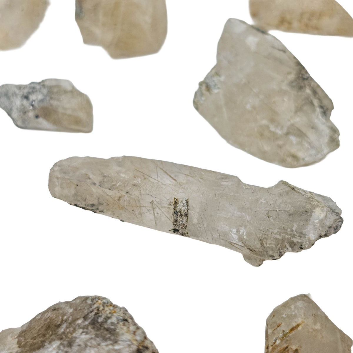 Actinolite Quartz - Rough - View 5
