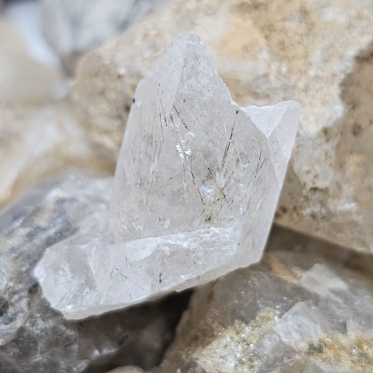 Actinolite Quartz - Rough - View 6