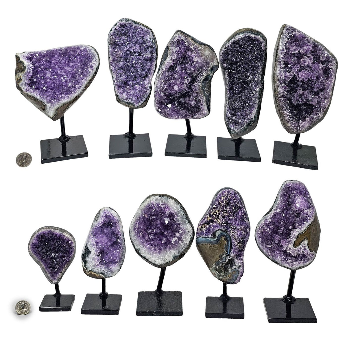 Amethyst - Freeform on Stand from Brazil, view 9 of 9