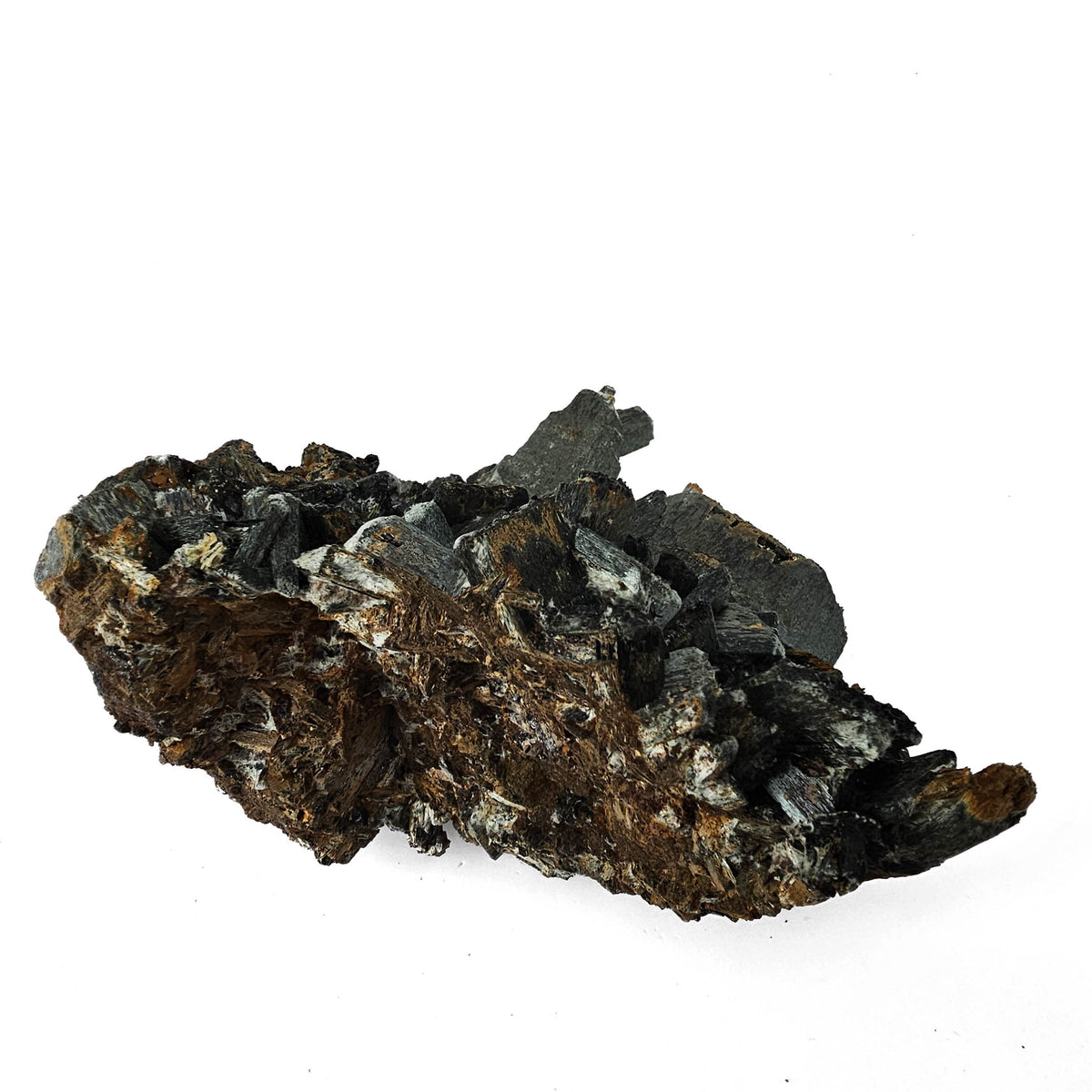 Black Amphibole - Mineral from Morocco, view 8 of 10