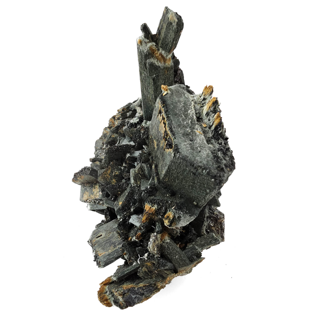 Black Amphibole - Mineral from Morocco, view 6 of 10