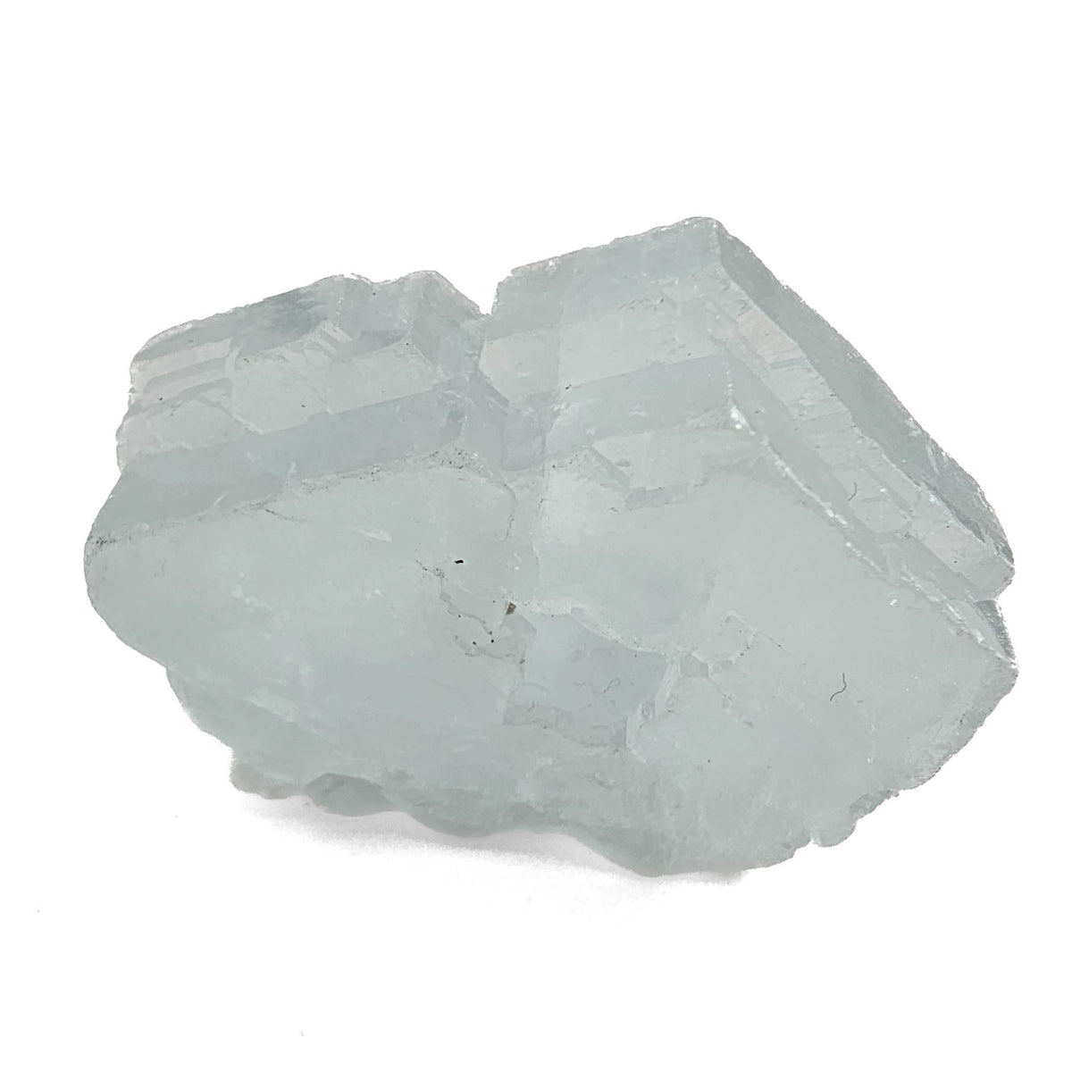 Aquamarine specimen, a variety of beryl, from Shigar Valley, Skardu District, Gilgit-Baltistan, Pakistan.