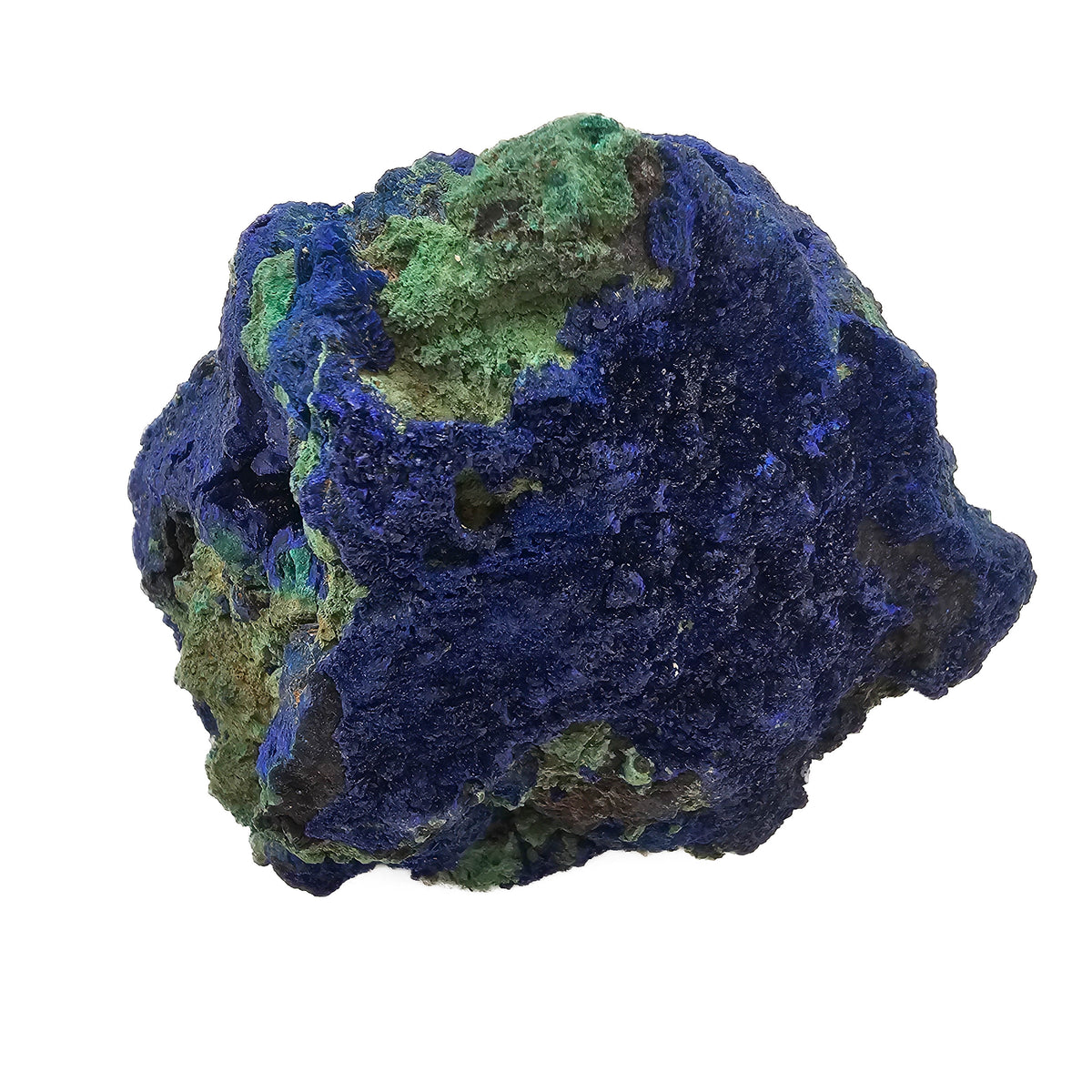 Azurite and Malachite specimen.