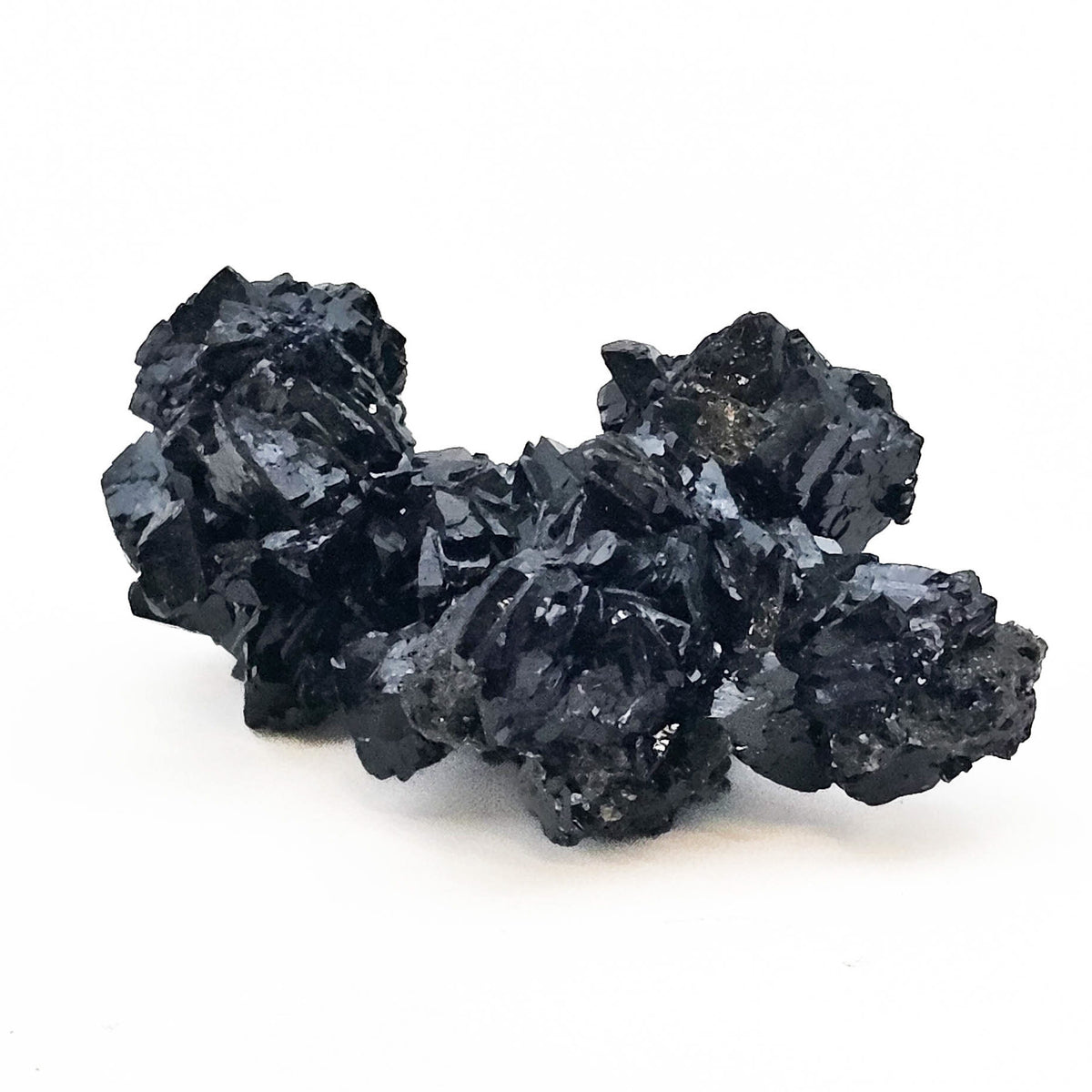 Azurite specimen, a copper carbonate.