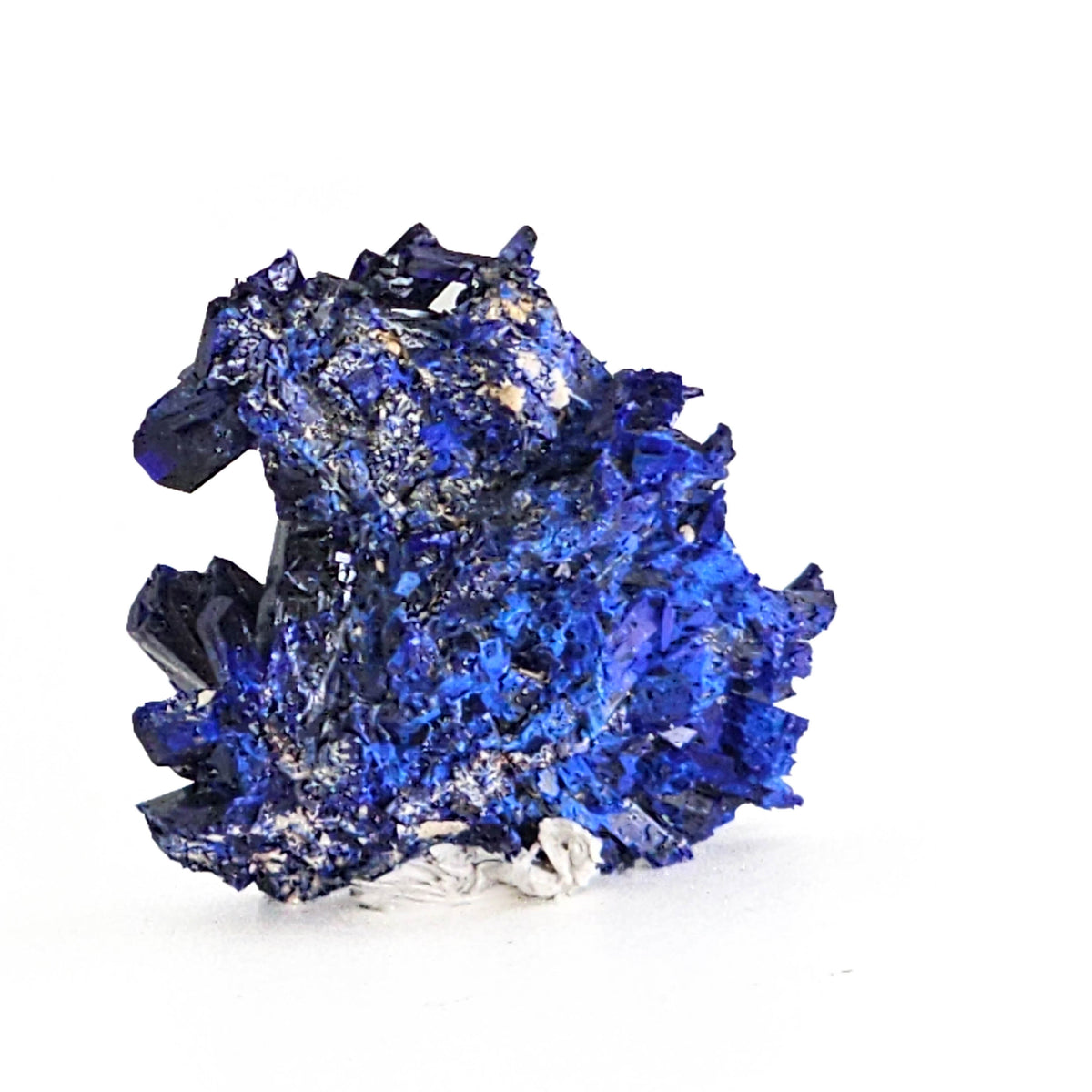 Azurite specimen, a copper carbonate.