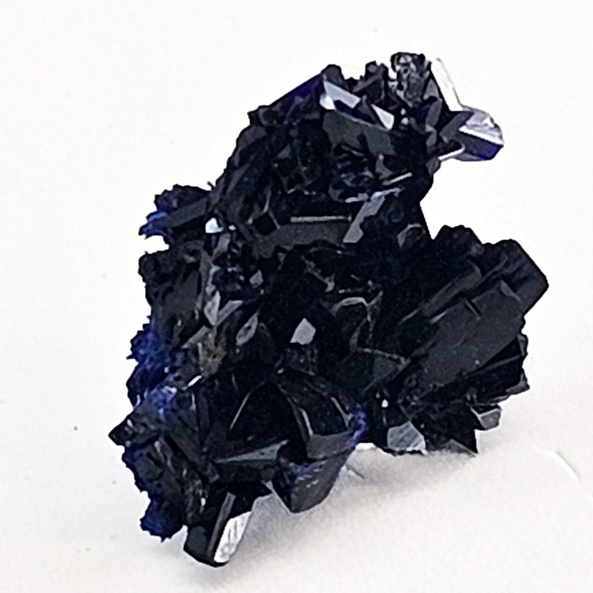 Azurite specimen, a copper carbonate.