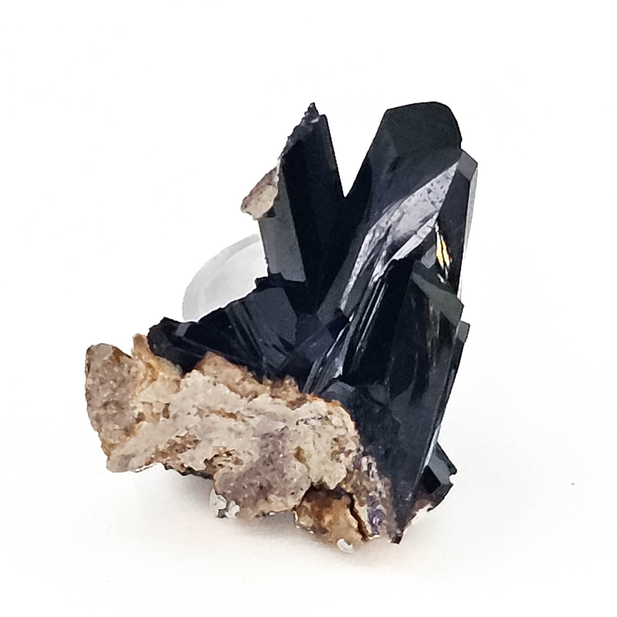 Azurite specimen, a copper carbonate.