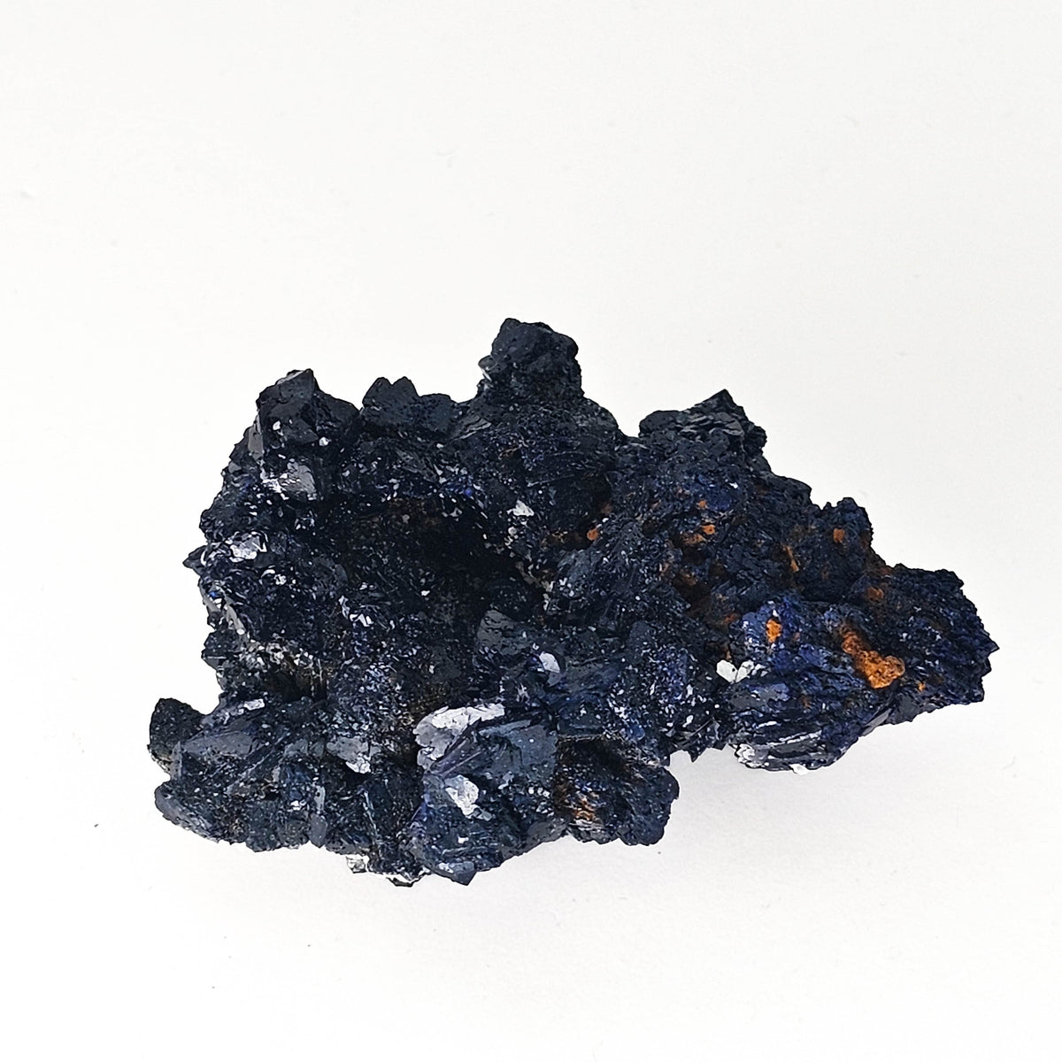 Azurite specimen, a copper carbonate.