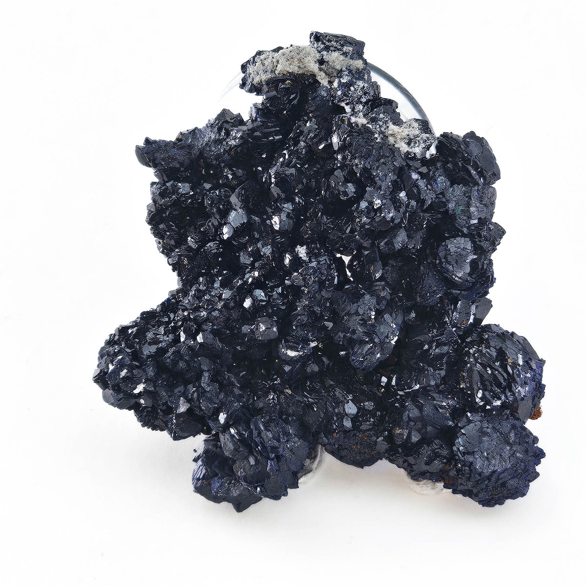 Azurite specimen, a copper carbonate.
