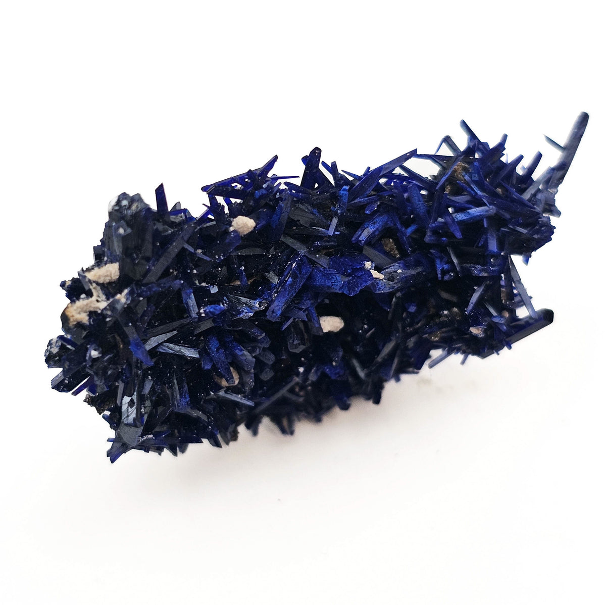 Azurite specimen, a copper carbonate.