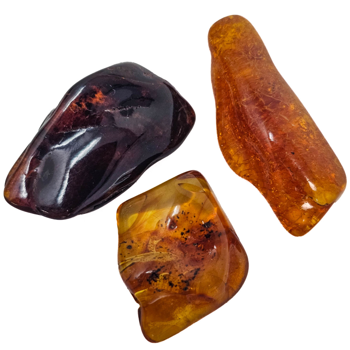 Baltic Amber - Tumble - Era: Eocene - Lithuania - UV reactive