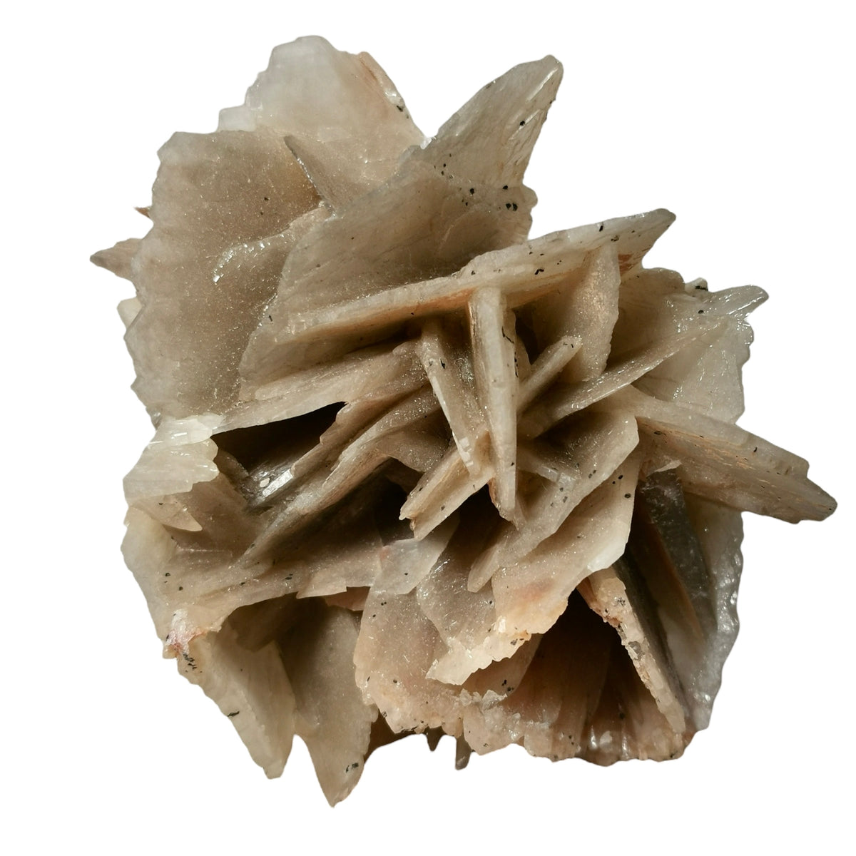 Barite specimen, barium sulfate, from Morocco.