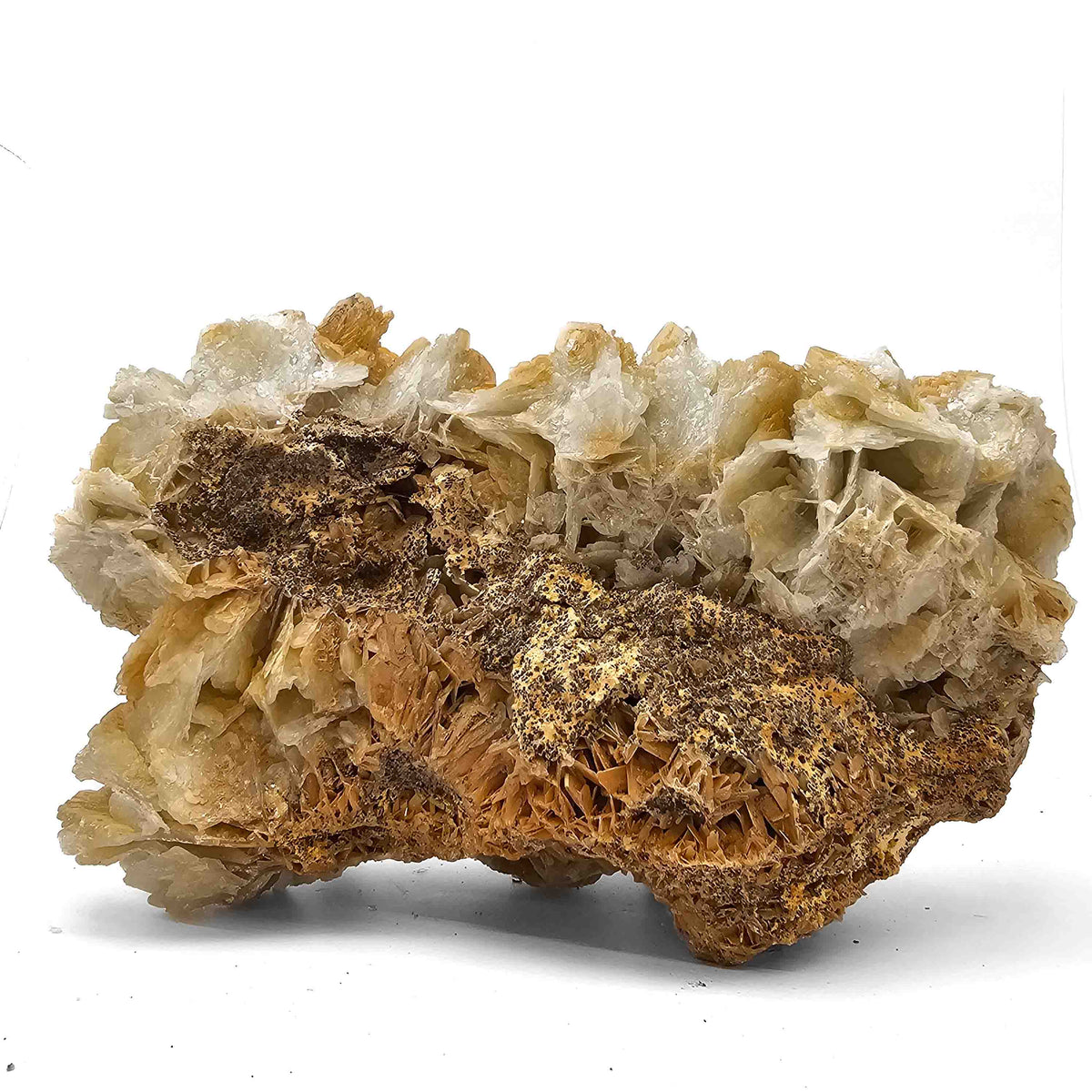 Barite mineral specimen, barium sulfate.