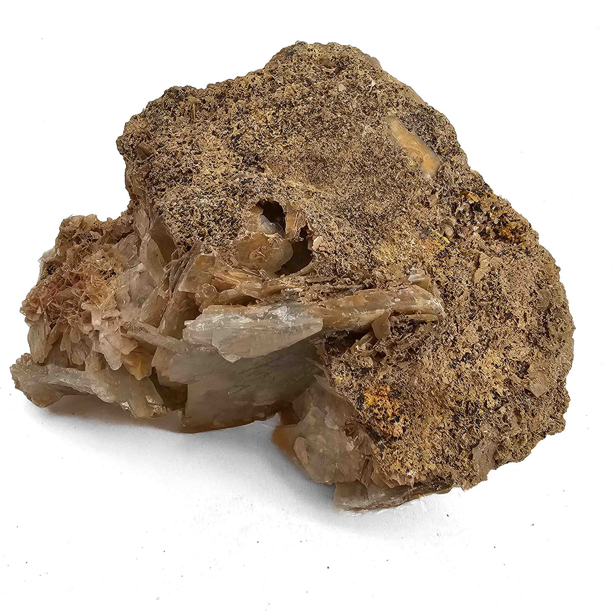 Barite specimen, barium sulfate.
