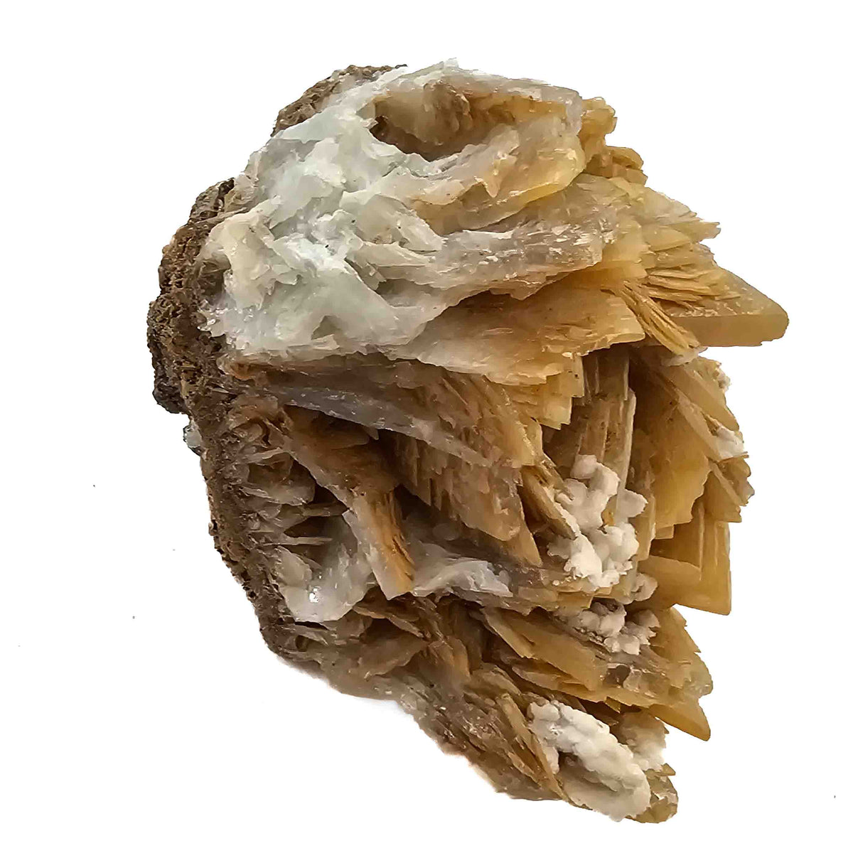 Barite specimen, barium sulfate.