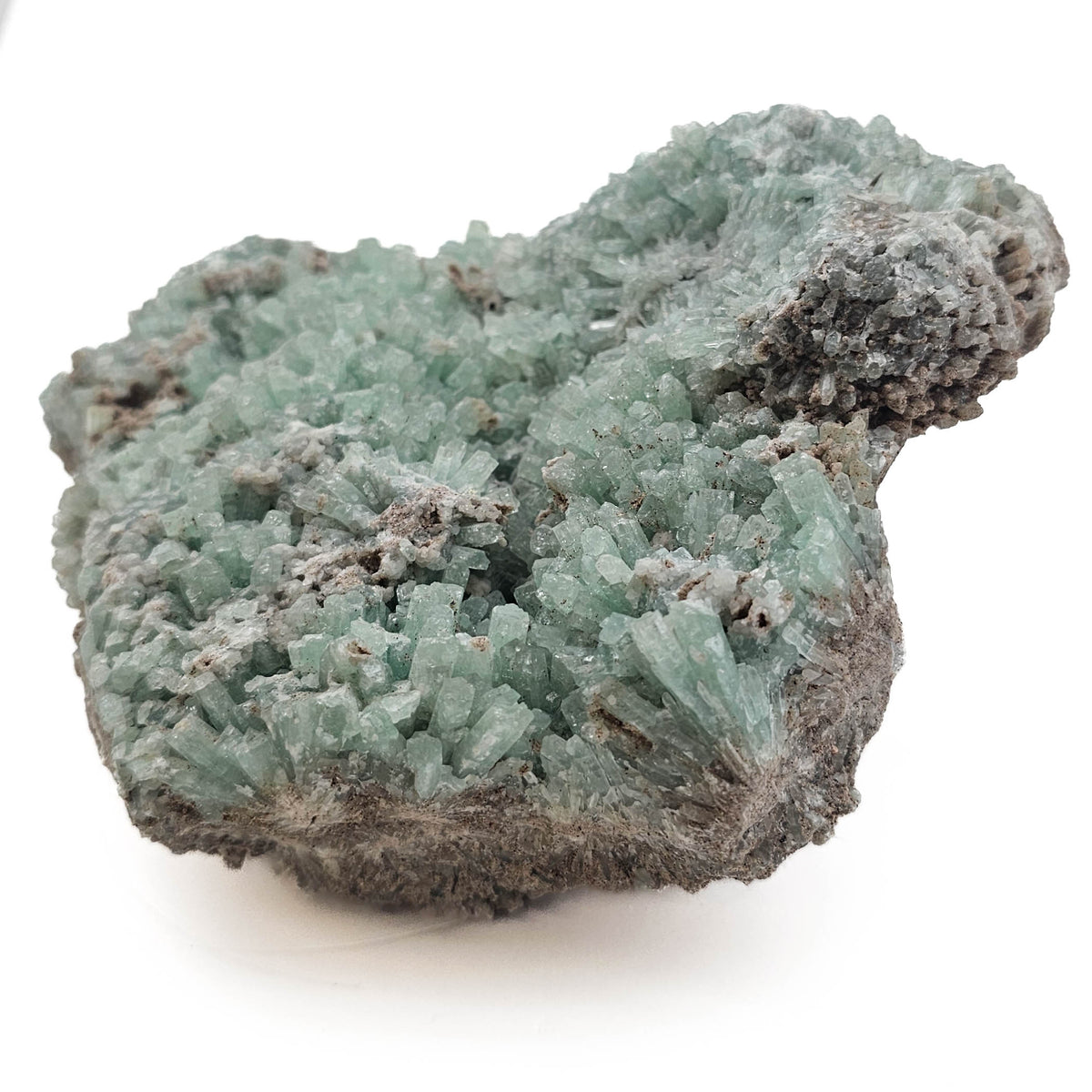 Blue Aragonite specimen from Khuzdar region, Balochistan Province, Pakistan.