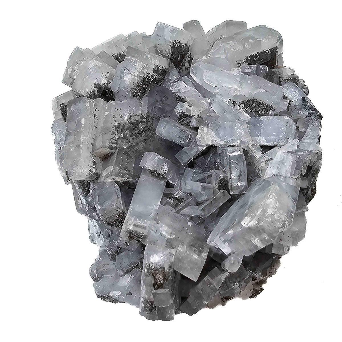 Blue Barite specimen, barium sulfate, from Cavnic Mine, Maramureș County, Romania.