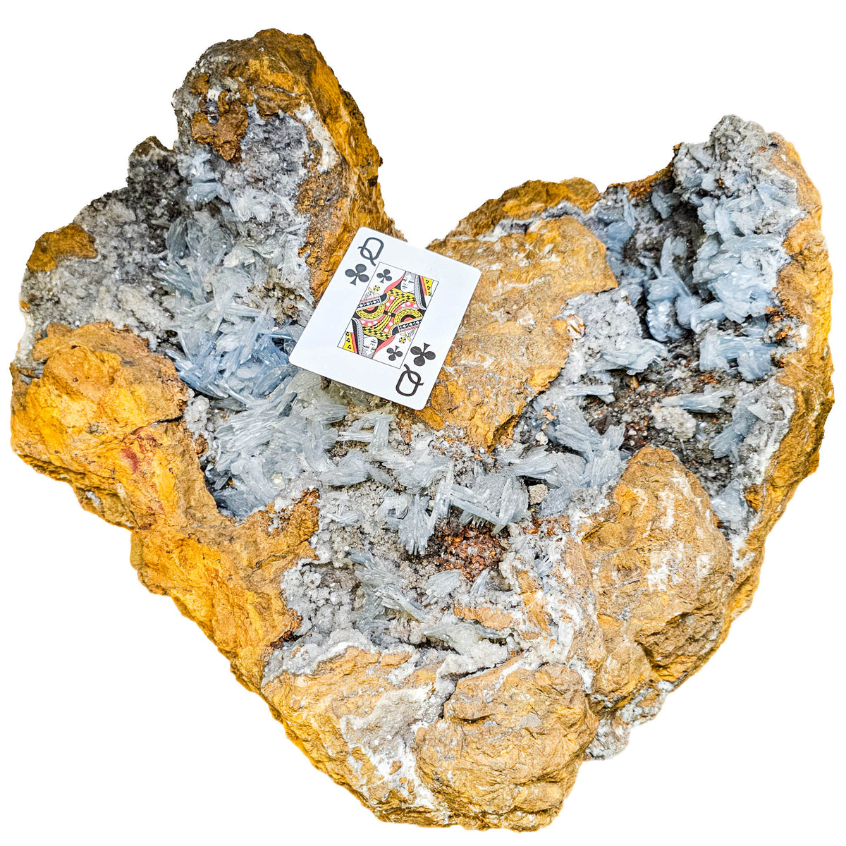 Blue Barite - Statement Specimen from Morocco, view 9 of 9
