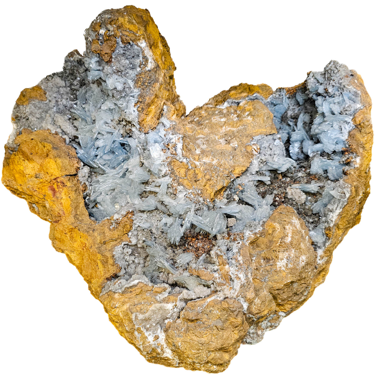 Blue Barite - Statement Specimen from Morocco, view 1 of 9
