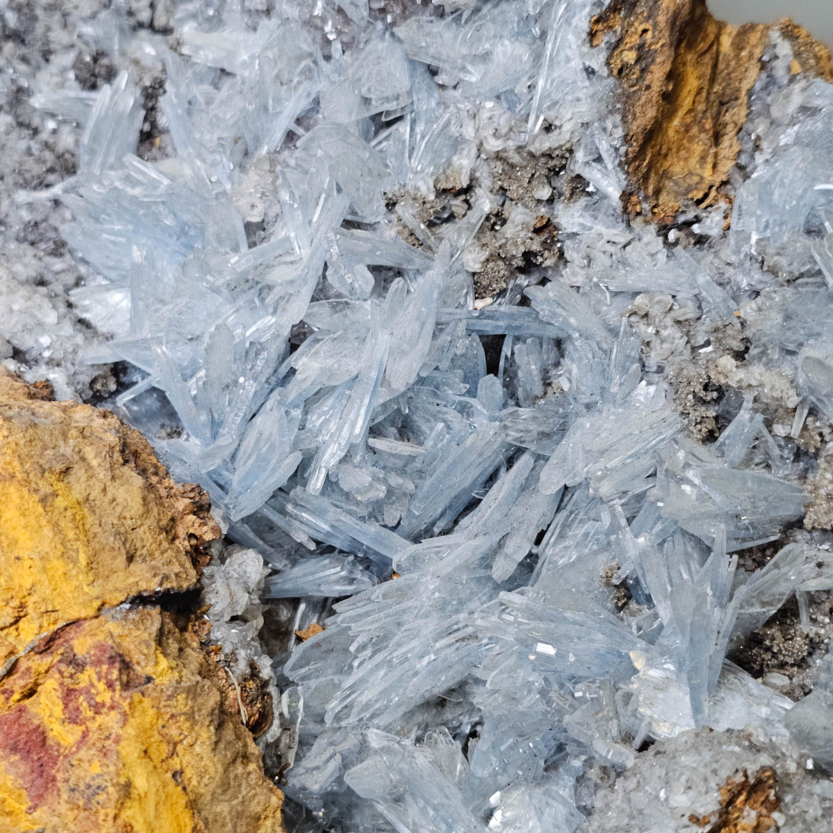 Blue Barite - Statement Specimen from Morocco, view 6 of 9