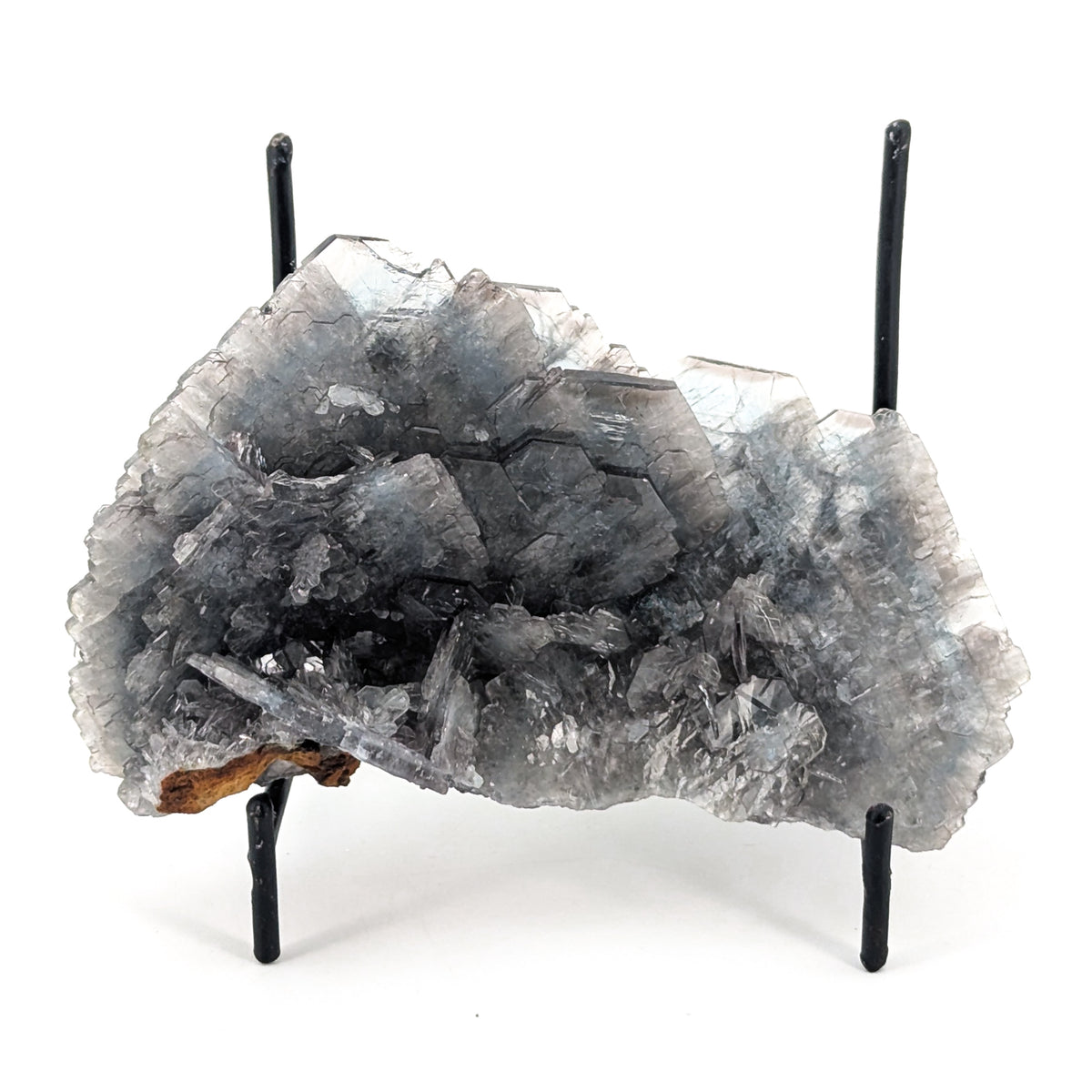 Blue Barite specimen, barium sulfate, from Cavnic Mine, Cavnic, Maramureș County, Romania.