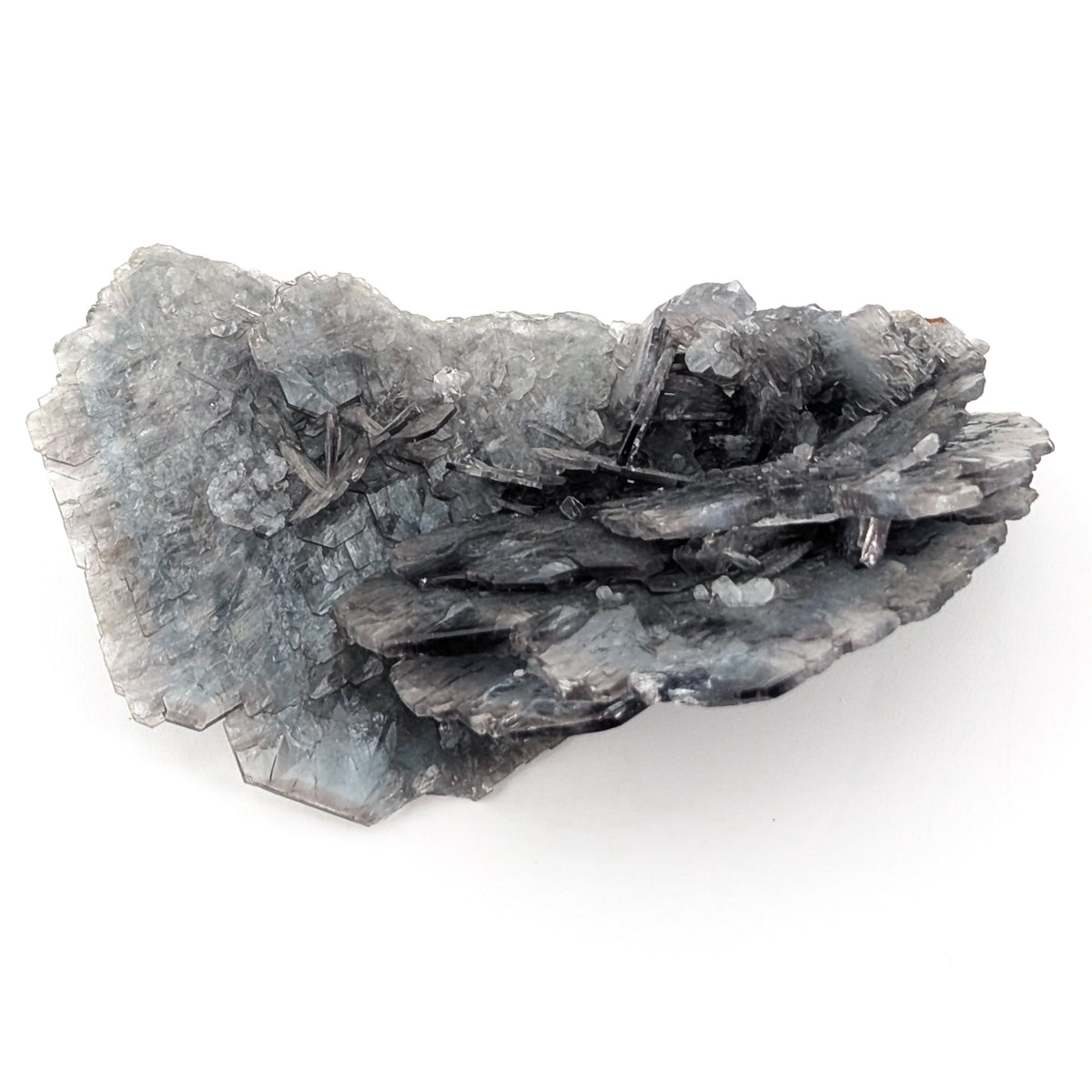 Blue Barite specimen, barium sulfate, from Cavnic Mine, Cavnic, Maramureș County, Romania.