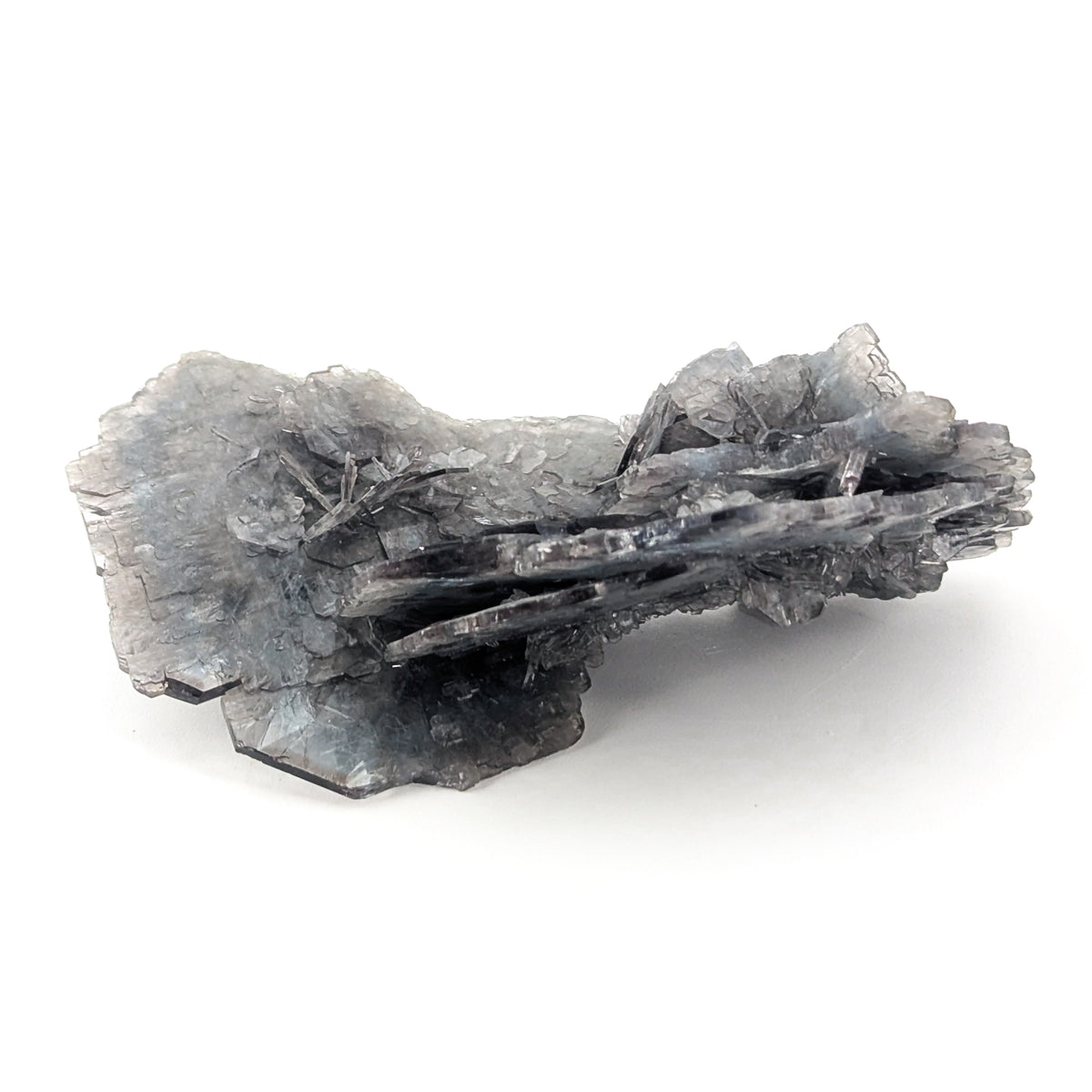 Blue Barite specimen, barium sulfate, from Cavnic Mine, Cavnic, Maramureș County, Romania.