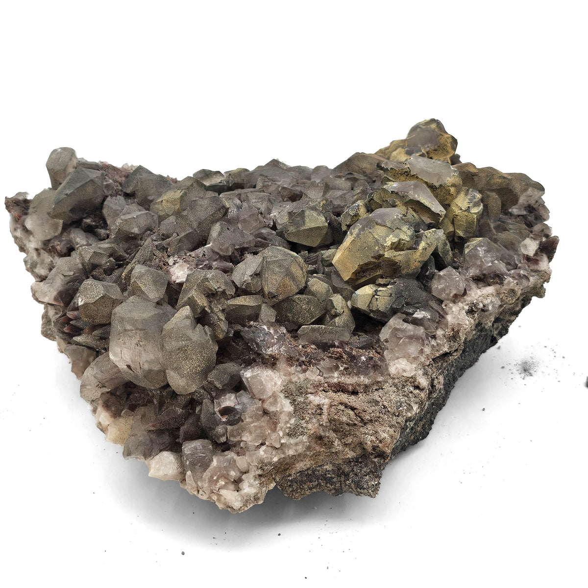 Calcite specimen, calcium carbonate, from Dundas Quarry, Ontario, Canada.