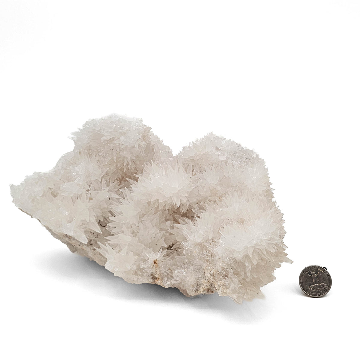 Calcite specimen, calcium carbonate, from West Java, Indonesia.