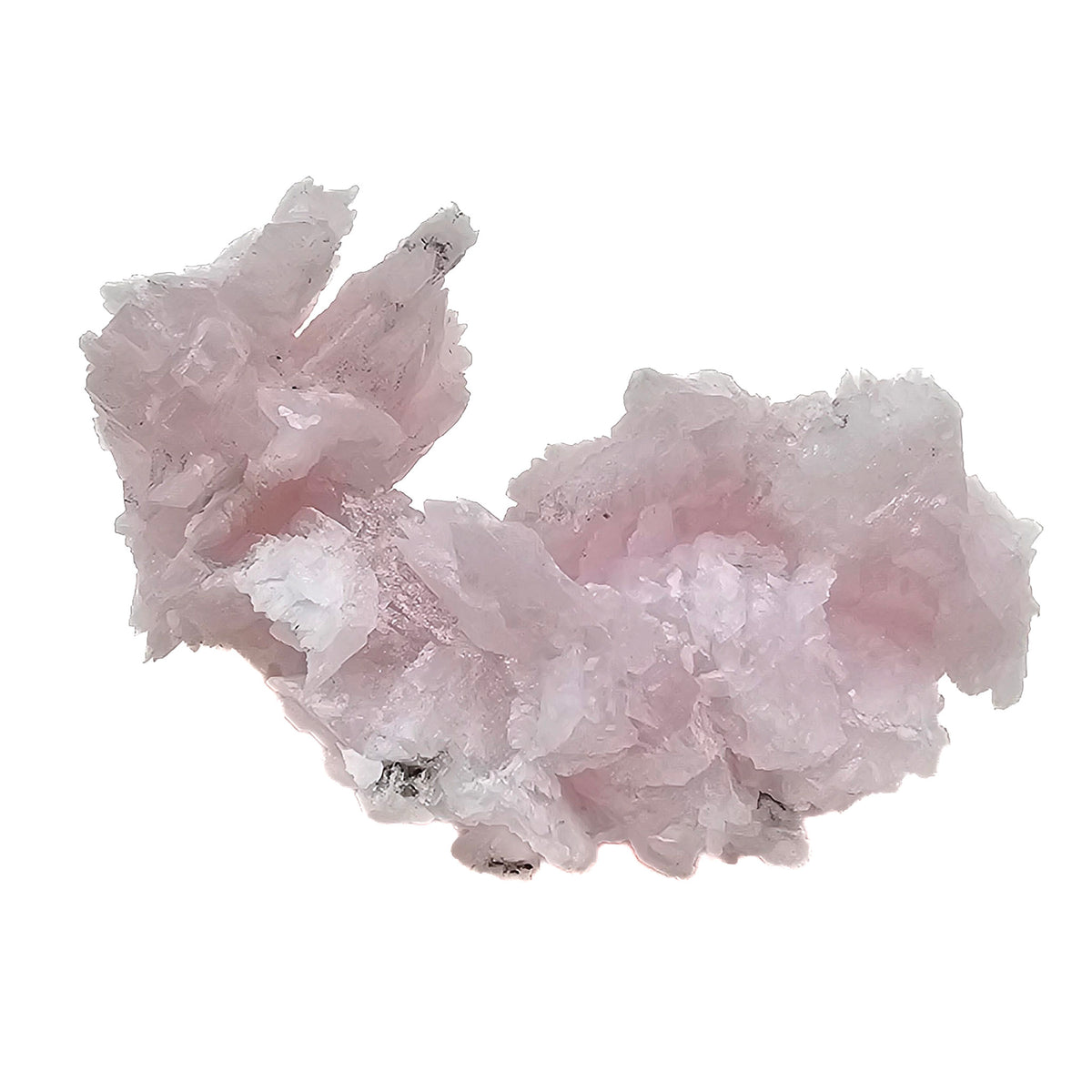 Pink Manganese Calcite mineral specimen, calcium carbonate, from Vtoroy Sovetskii Mine, Dalnegorsk, Primorsky Krai, Russia.