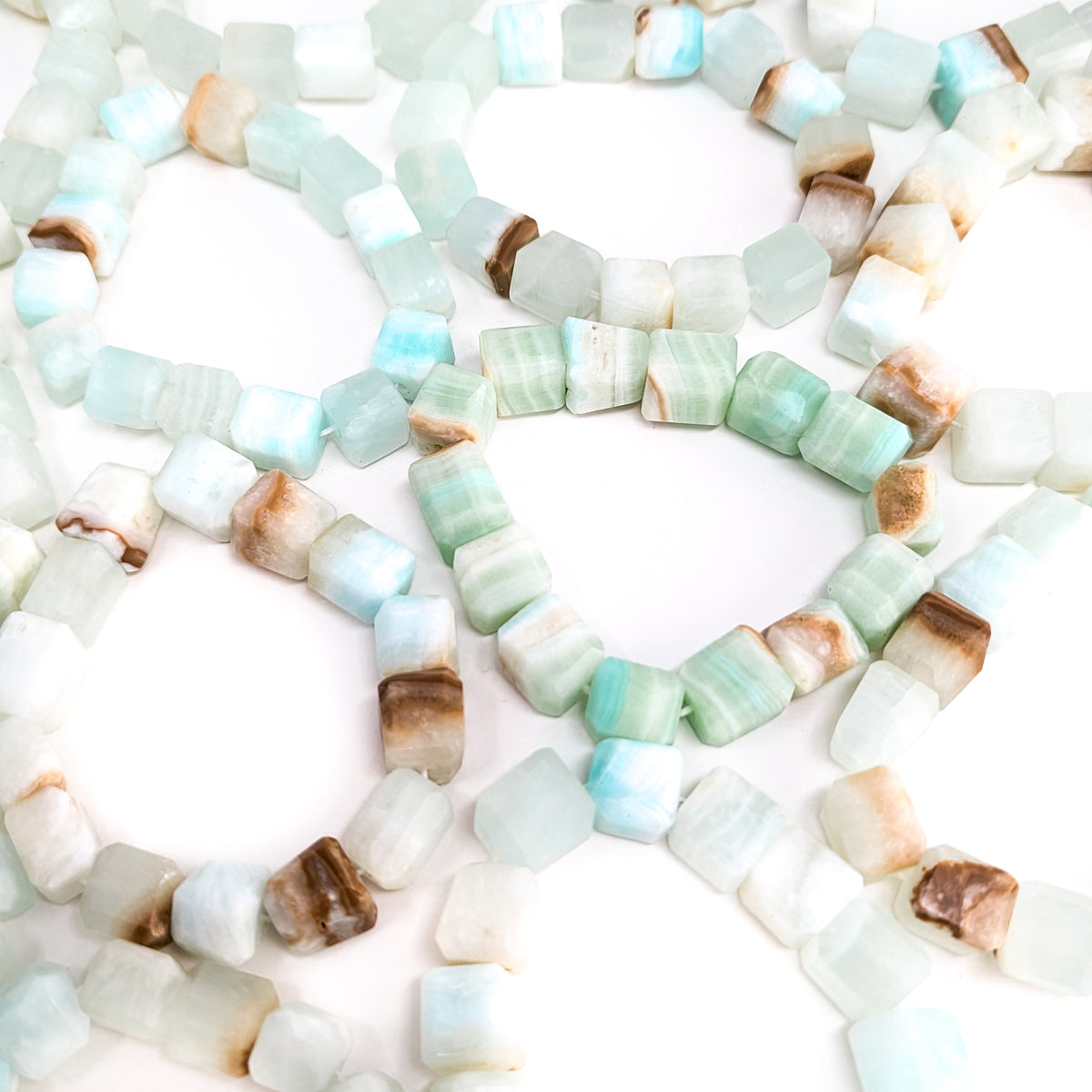 Caribbean calcite bead bracelet – scattered bracelets