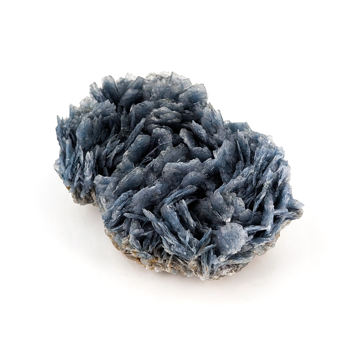 Cavnic Blue Barite specimen, barium sulfate, from Cavnic Mine, Cavnic, Maramureș County, Romania.
