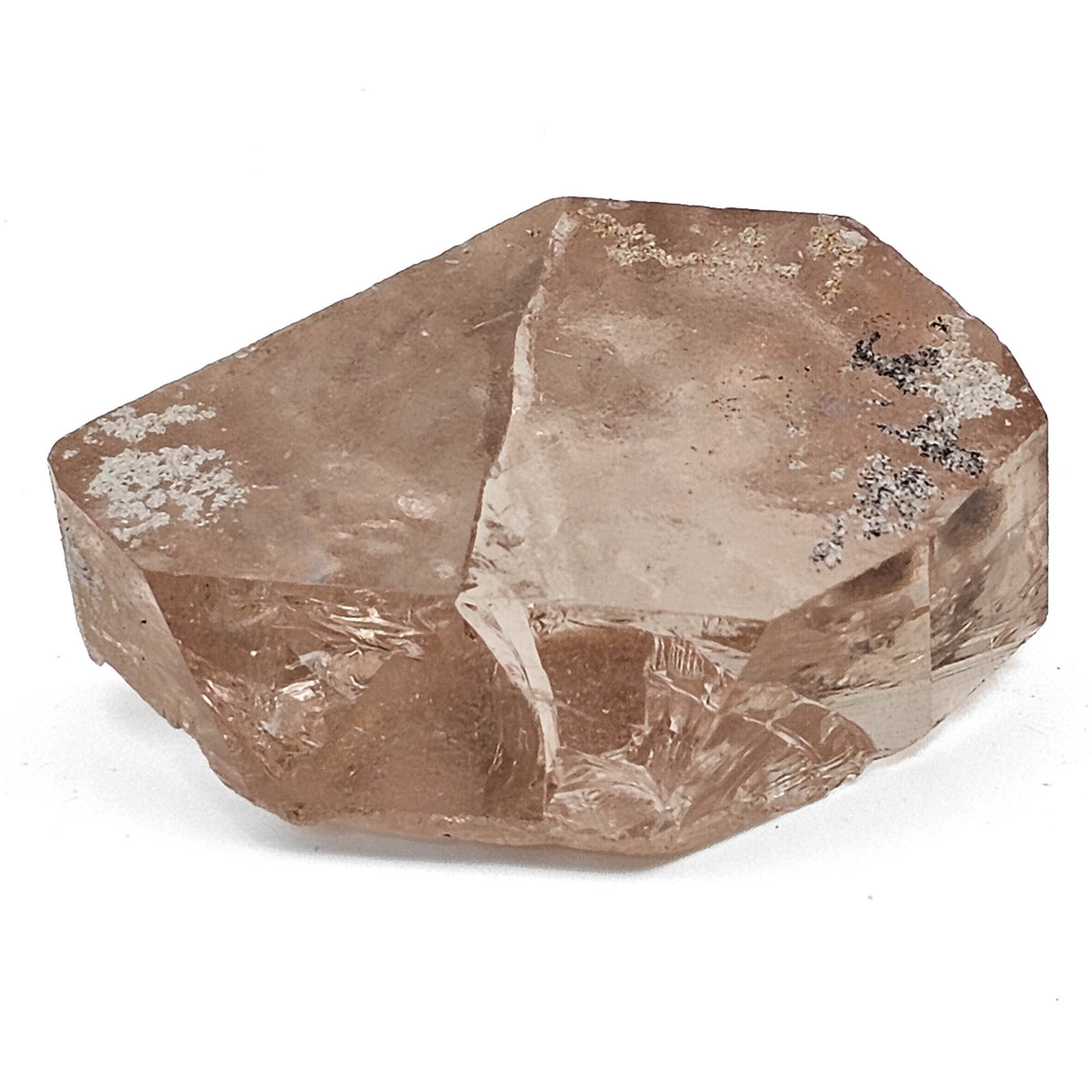 Champagne Topaz specimen from Katlang Topaz Mines, Khyber Pakhtunkhwa, Pakistan.