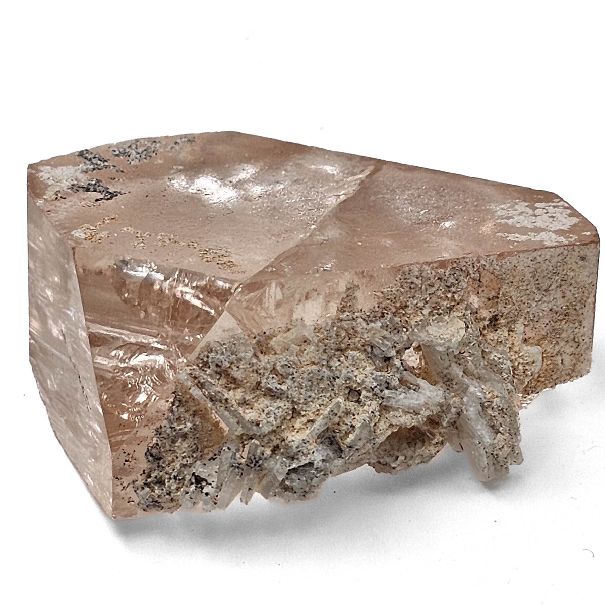Champagne Topaz specimen from Katlang Topaz Mines, Khyber Pakhtunkhwa, Pakistan.