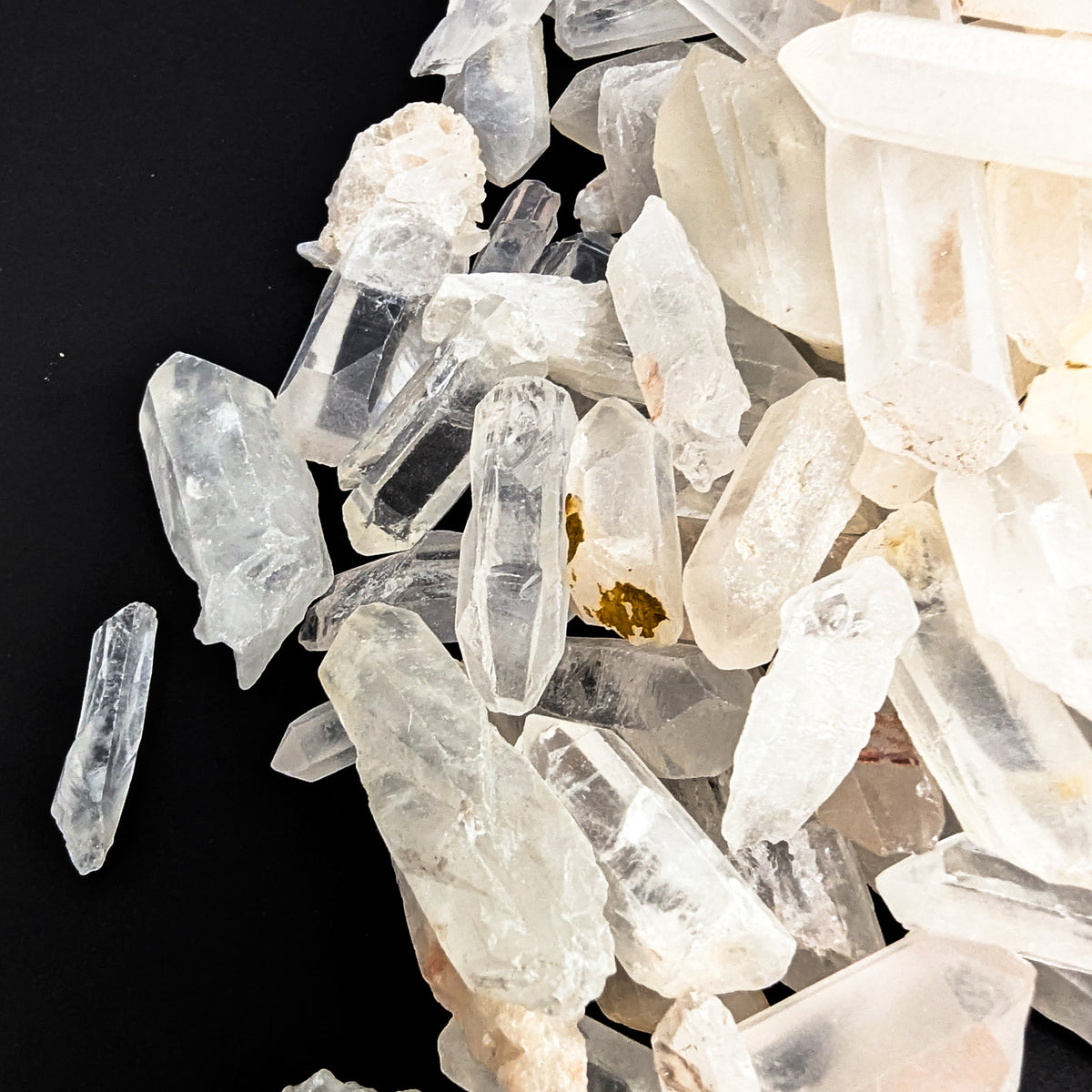Clear Quartz Points specimen from Madagascar.