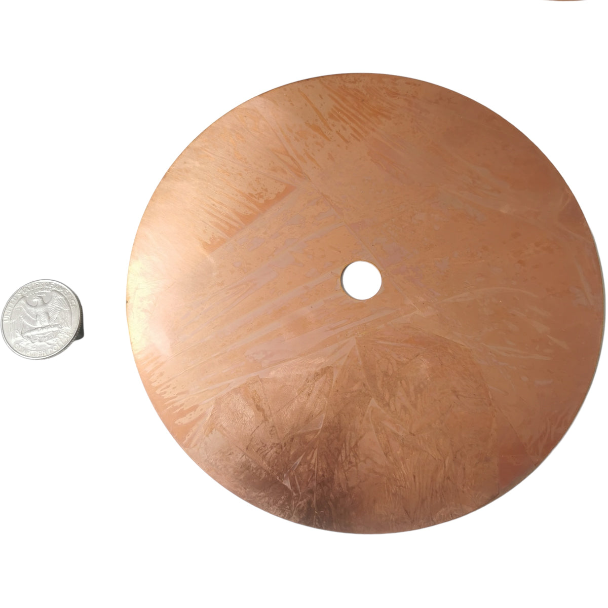 Copper Lap polishing lap.