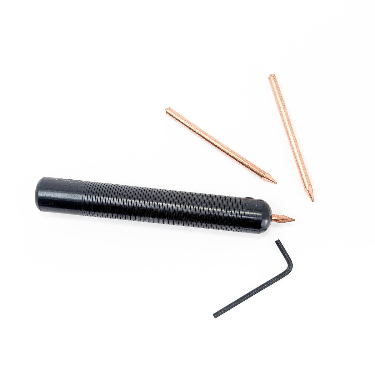 Copper Nails for Pressure Flaking 2pcs.