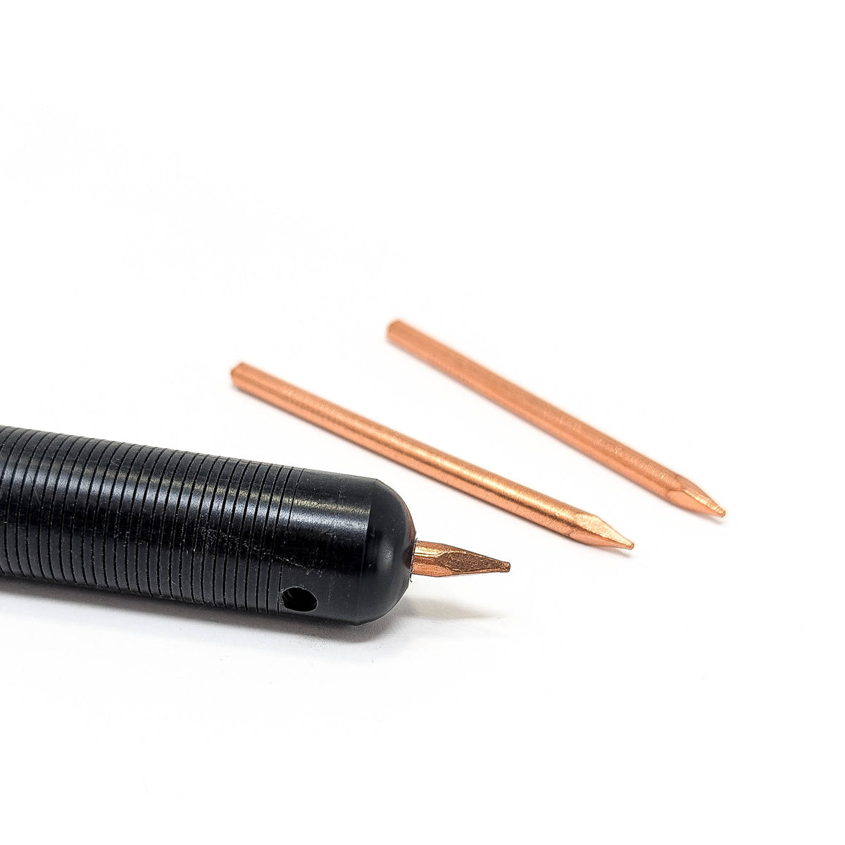 Copper Nails for Pressure Flaking 2pcs.