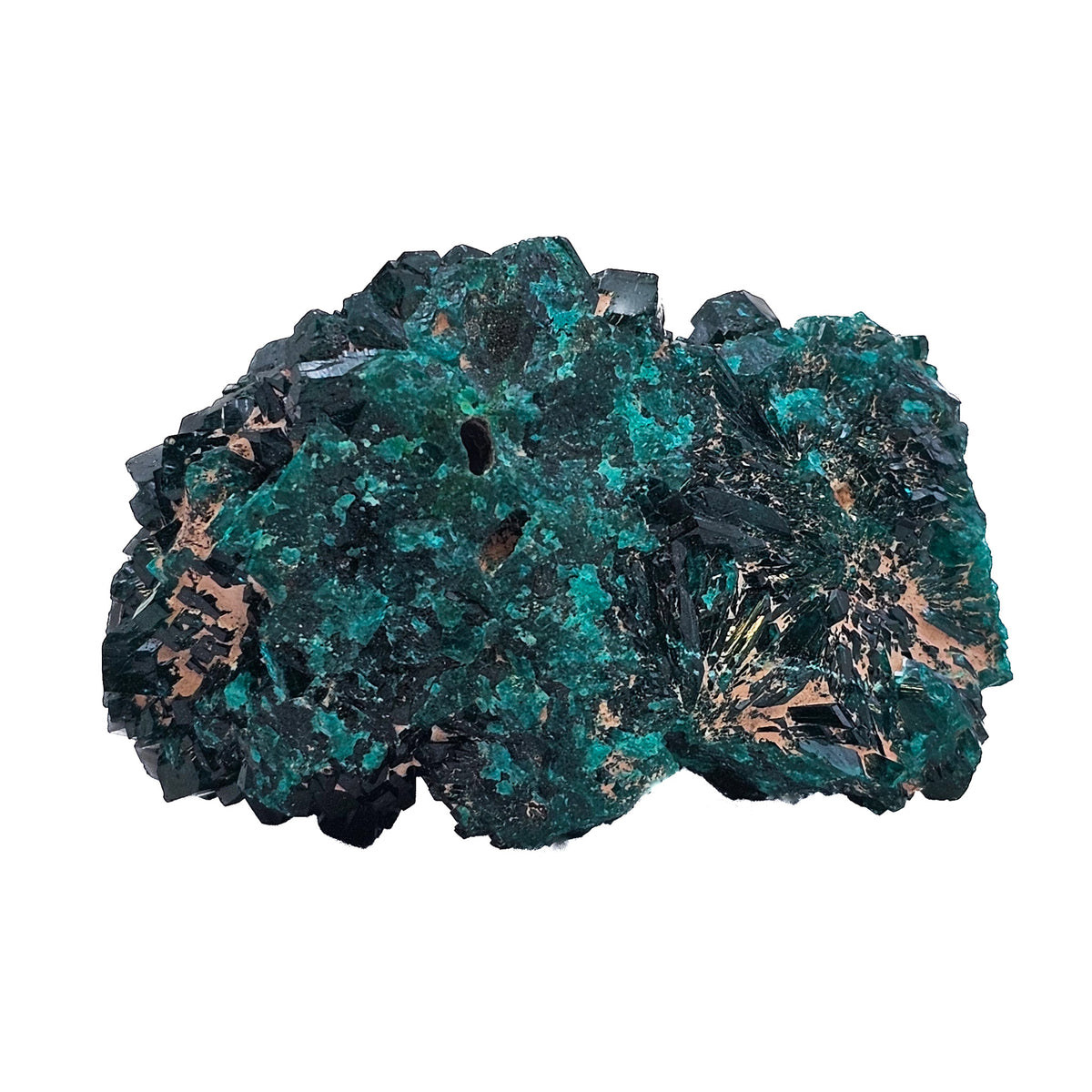 Dioptase specimen.