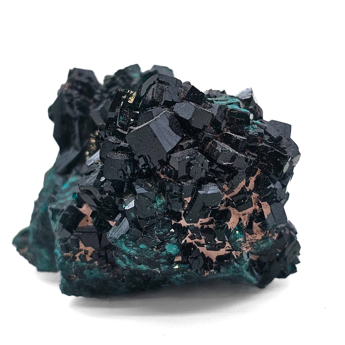 Dioptase specimen.