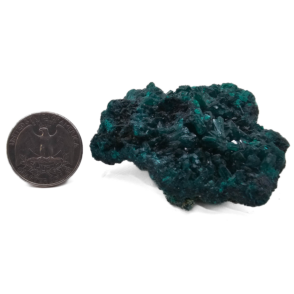 Dioptase specimen.