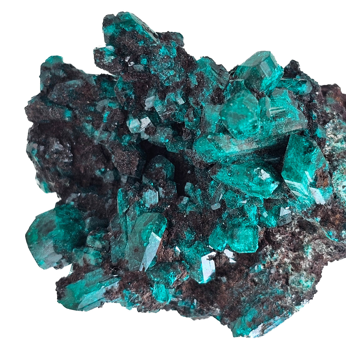 Dioptase specimen.